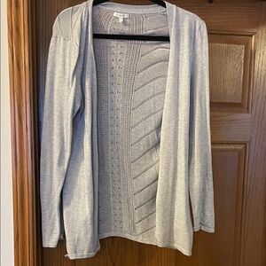 Maurices Light Gray Women's Cardigan